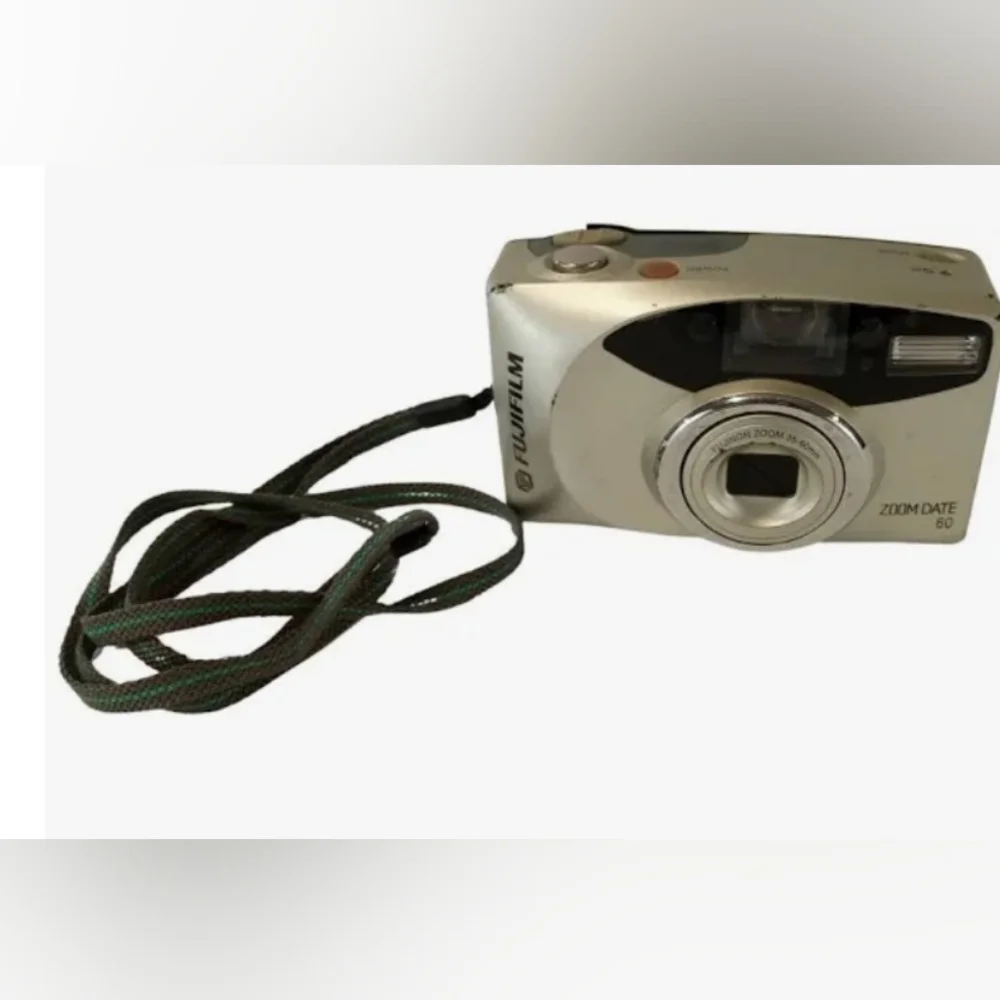 Fujifilm Silver Digital Camera with Strap